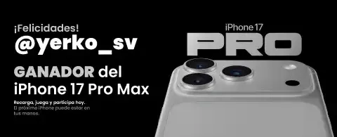 Promoción de iPhone 17 Pro Max en Casino en tu Casa